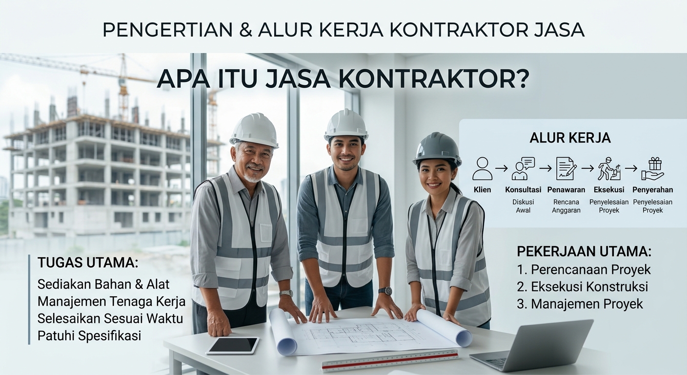 Apa Itu Jasa Kontraktor dan Apa Saja Pekerjaannya?
