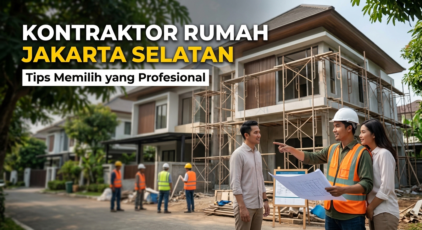 Kontraktor Rumah Jakarta Selatan: Tips Memilih yang Profesional