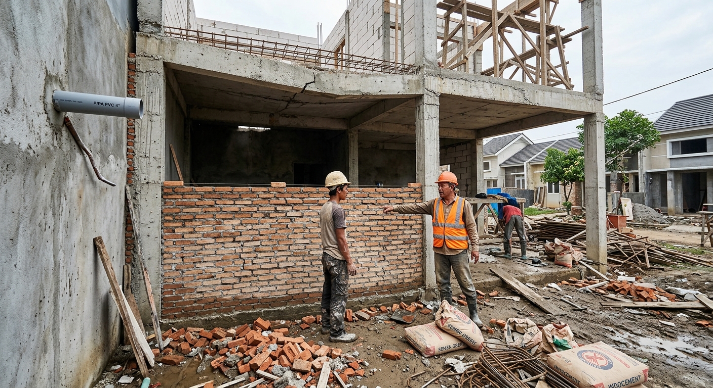 Kesalahan yang Sering Terjadi Saat Membangun Rumah