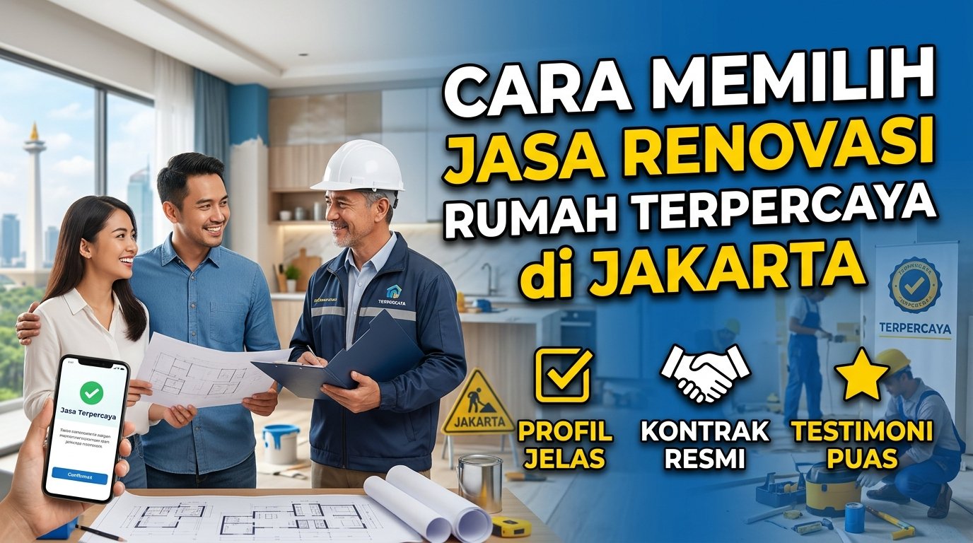 Cara Memilih Jasa Renovasi Rumah Terpercaya di Jakarta