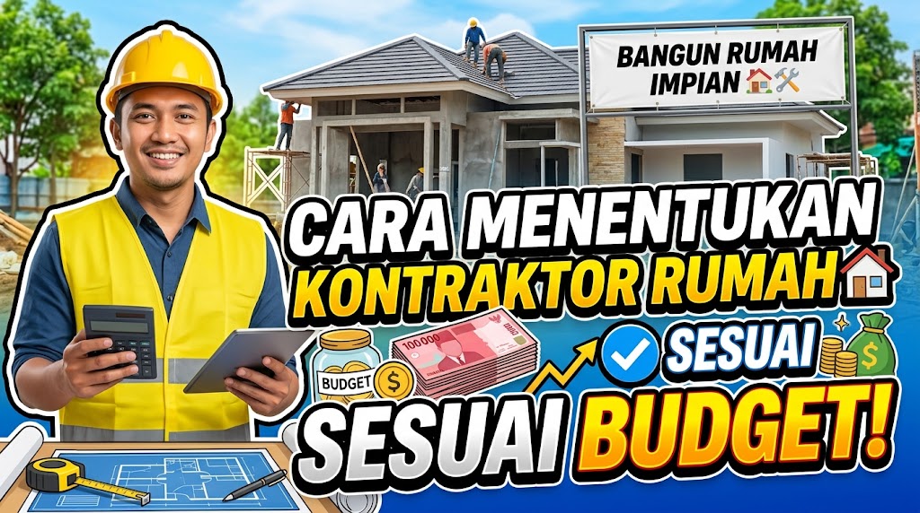 Cara Menentukan Kontraktor Rumah Sesuai Budget