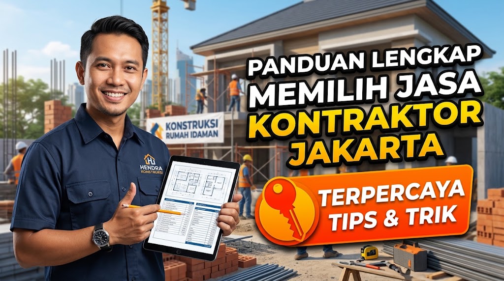 Panduan Lengkap Memilih Jasa Kontraktor Bangunan Jakarta Terpercaya
