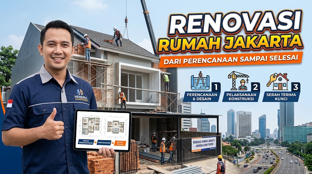Renovasi Rumah Jakarta dari Perencanaan sampai Selesai