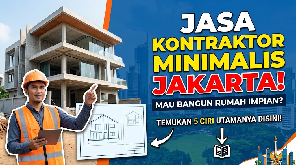 Jasa Kontraktor Minimalis Jakarta, Ini Cirinya