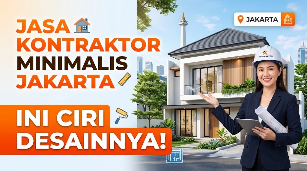 Jasa Kontraktor Minimalis Jakarta, Ini Ciri Desainnya