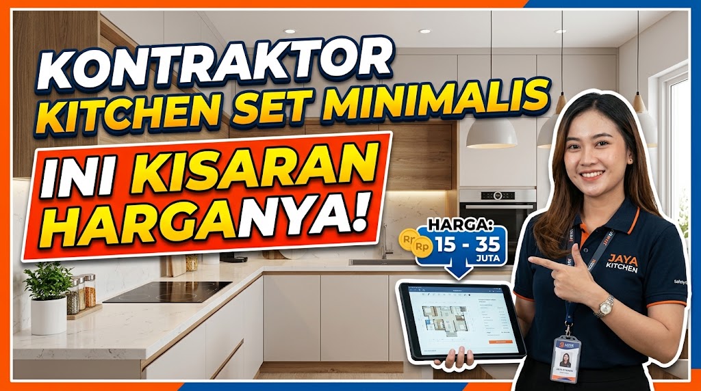 Kontraktor Kitchen Set Minimalis, Ini Kisaran Harganya