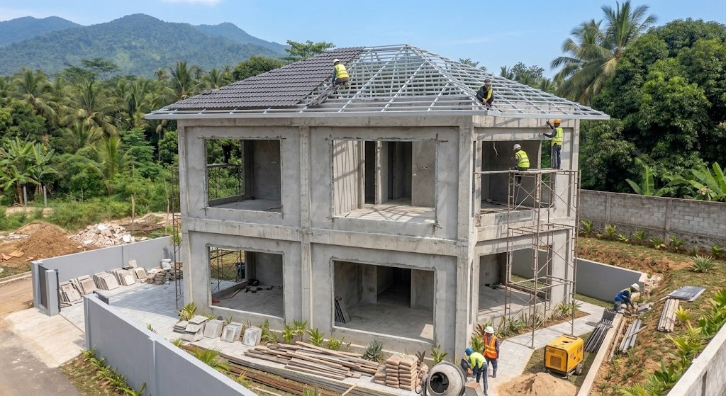 Progress Rumah Pribadi Client - Bogor